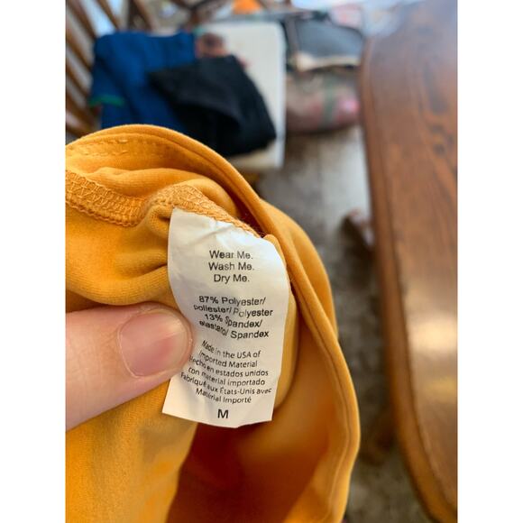 Beyond Yoga Spacedye Caught In The Midi High Waisted Legging Yellow Medium - Picture 6 of 7